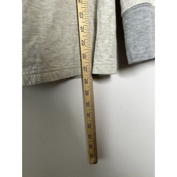 Duluth Trading Co Shirt Womens tan/grey Long Sleeve Outdoors Polo Size 2XL - Picture 3 of 6